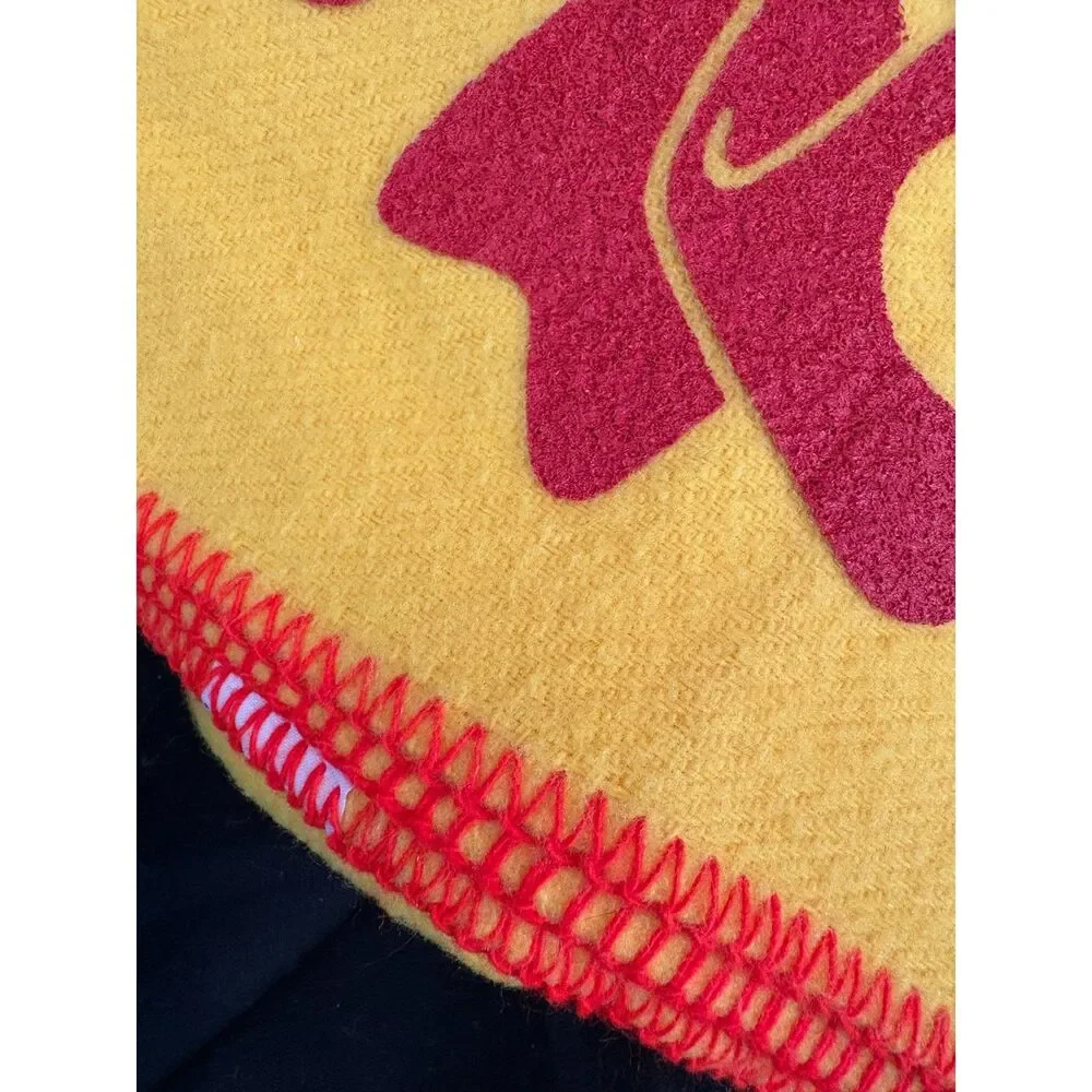 Vintage Sun Country Cooler Blanket 80s Tennessee Woolen Mills Throw USA